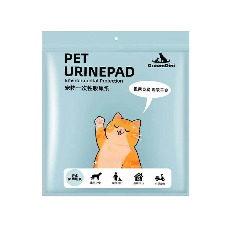 Disposable Pet Urine Pads — High-Absorbency Quick-Dry Cleanup Sheets