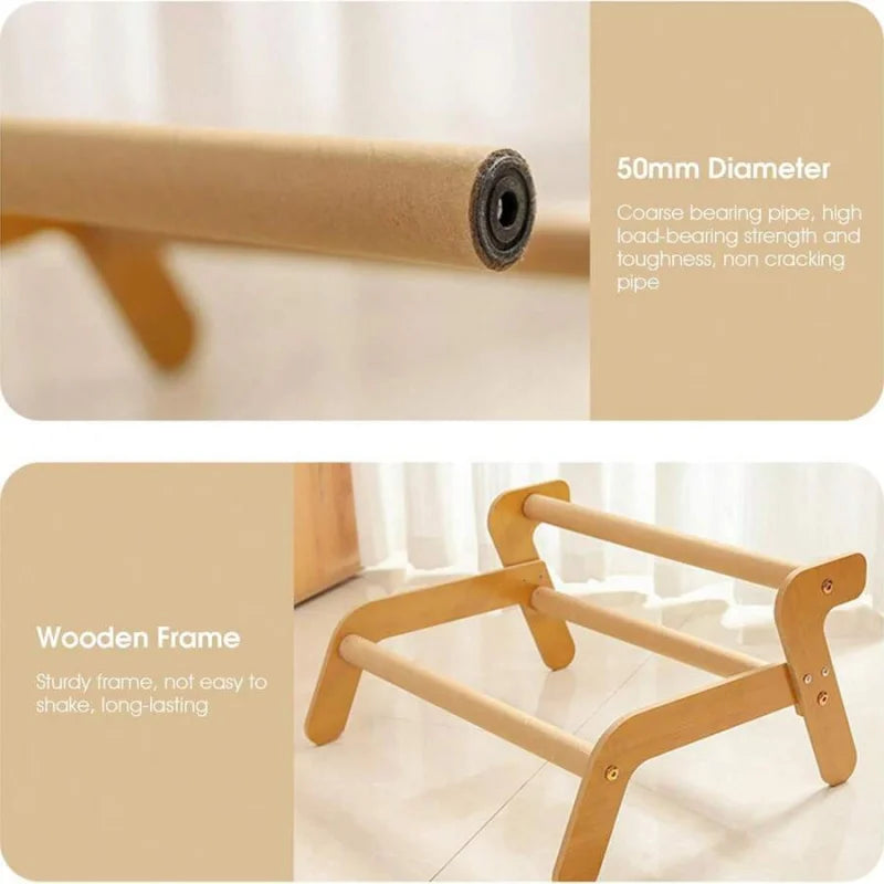 2-in-1 Cat Hammock Sofa & Scratching Post