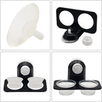 Gecko Feeder Ledge — Detachable Suction Cup Dish for Arboreal Reptiles