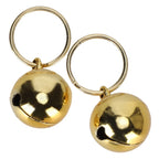 Pet Charm Dog Bells 2-Pack (Gold & Silver Tone, Polished)