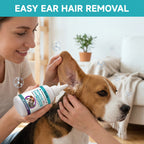 Pet Ear Cleaning Powder — Mild Formula for Painless Hair Plucking & Itch Relief