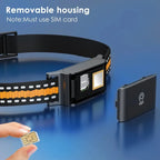 Mini Smart USB-Rechargeable GPS Pet Tracker - Real-Time Locator for Dogs, iOS & Android