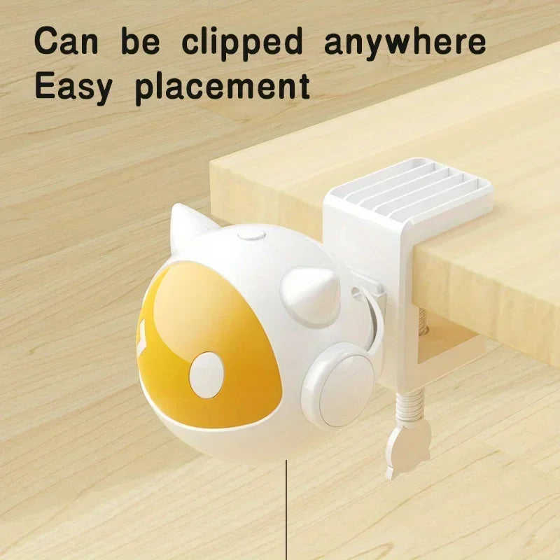 Electric Bouncing Hair Ball Cat Toy — Automatic Up-and-Down Motion for Solo Play