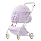 Airline-Ready One-Touch Folding Lightweight Pet Stroller — Breathable Outdoor Puppy & Cat Travel Carrier