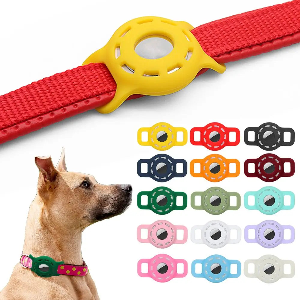 Pet Collar AirTag Sleeve - Anti-Lost Protective Case for Dogs & Cats