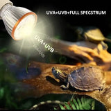 UVA/UVB Reptile Heat Lamp — Full-Spectrum E27 Terrarium Bulb