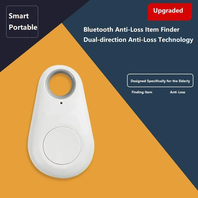 2-Way Bluetooth Smart Finder for Keys, Wallets, Pets & Kids with Separation Alarm