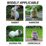 Hanging Hay Feeder Bag for Rabbits & Guinea Pigs — Mess-Free Dispenser