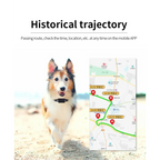 GSM AGPS Waterproof GPS Pet Collar Tracker with Calls & Remote Control