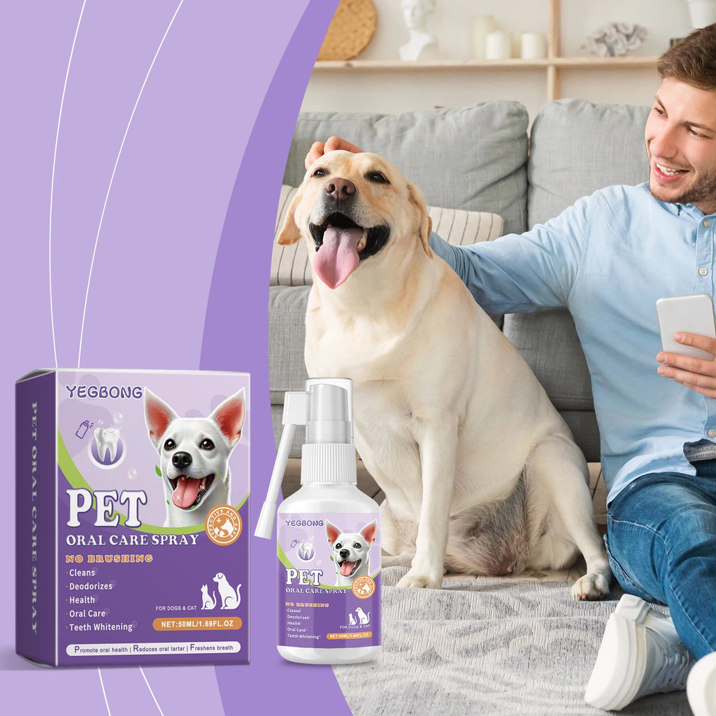 Natural Flea & Tick Repellent Spray for Dogs & Cats — Non-Irritating