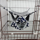 Sugar Glider Hammock — Warm Layered Hanging Bed for Small Pets