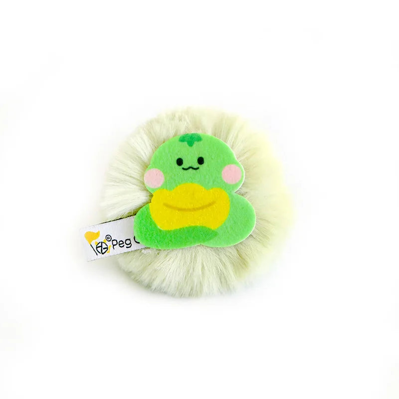 Catnip & Silvervine Plush Kicker Balls — Rattle Toy for Indoor Cats