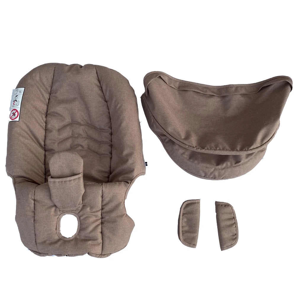 Stroller Accessories Kit — Seat Cushion, Canopy Sunshade & Change Kit for Doona & FooFoo Car Seat Strollers