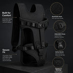 Hands-Free Pet Chest Carrier (Breathable Mesh, Adjustable, Travel)