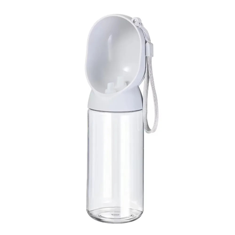 Leakproof Dog Water Bottle with Bowl (Large Capacity, Outdoor, Portable)