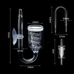 Glass & Acrylic Spiral CO2 Diffuser for Aquariums