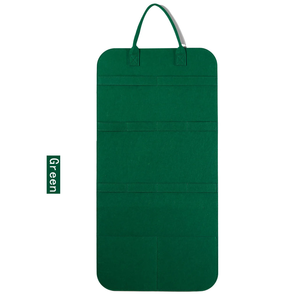 Pet Toy Storage Bag Organizer — Multi-Compartment Holder for Toys & Combs