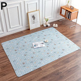Washable Rabbit Floor Mat — Cotton Training Pad & Cage Liner