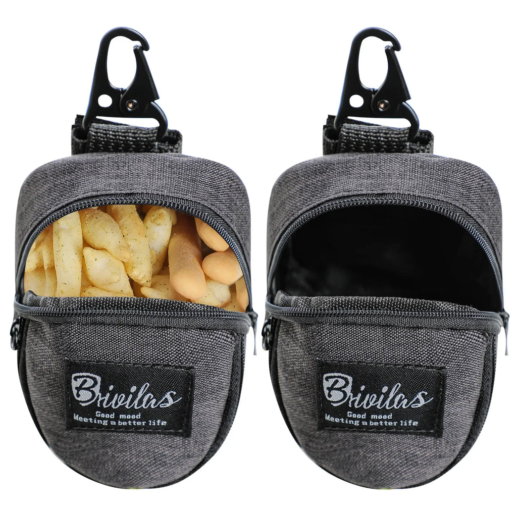 Portable Dog Walking Bag (Waste Bag Dispenser, Leash Holder, Storage Pouch)
