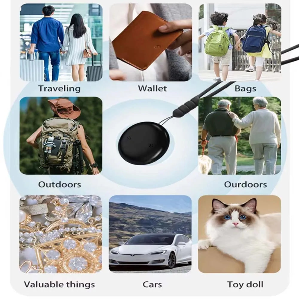 Smart Bluetooth Tracker for Keys, Headphones, Luggage & Pets