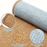 Natural Fiber Chew Mat — Anti-Slip Pad for Rabbits & Small Pets