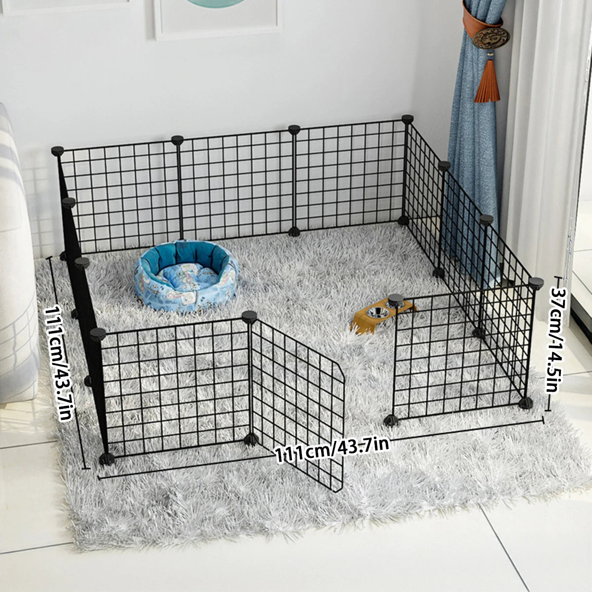 Wire Mesh Pet Cage & Barrier System