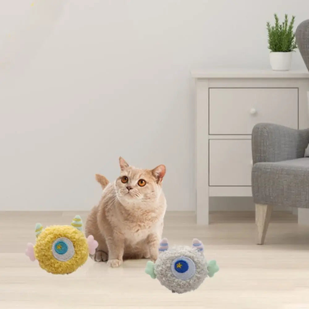 Catnip Plush Chew Toy — Bite-Resistant Toy for Teeth Grinding