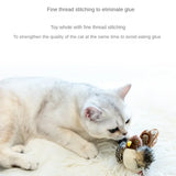 Bird & Mouse Sound Teaser Wand — Melody Self-Play Cat Toy