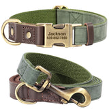 Personalized Dog Collar & Leash Set