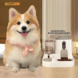 2-in-1 Automatic Cat Feeder — Combined Food & Water Dispenser
