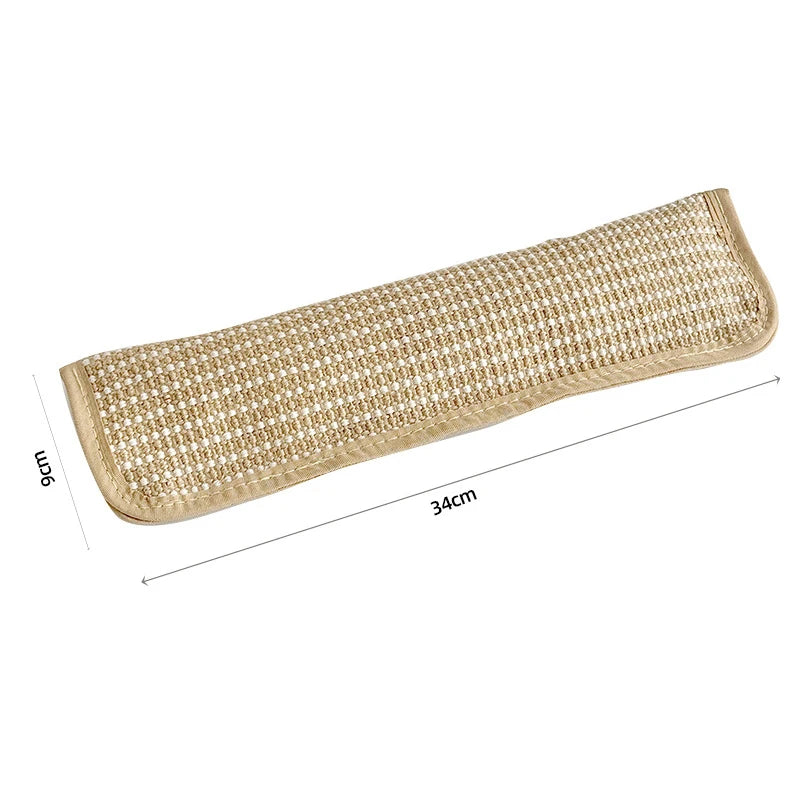 Catnip Sisal Scratching Pillow Chew Toy — Bite-Resistant Claw Grinding & Play Toy for Cats