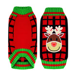 Christmas Winter Sweater for Dogs (Xmas Outfit Coat)