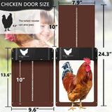 Automatic Chicken Coop Door (Scheduled Timer Opener)
