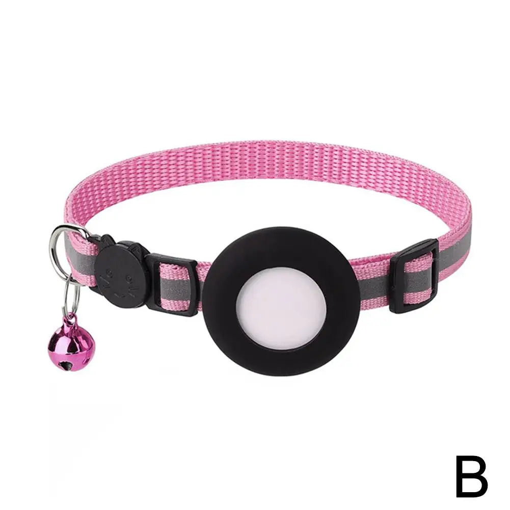 Reflective Breakaway Cat Collar with Bell — Safety-Release Design