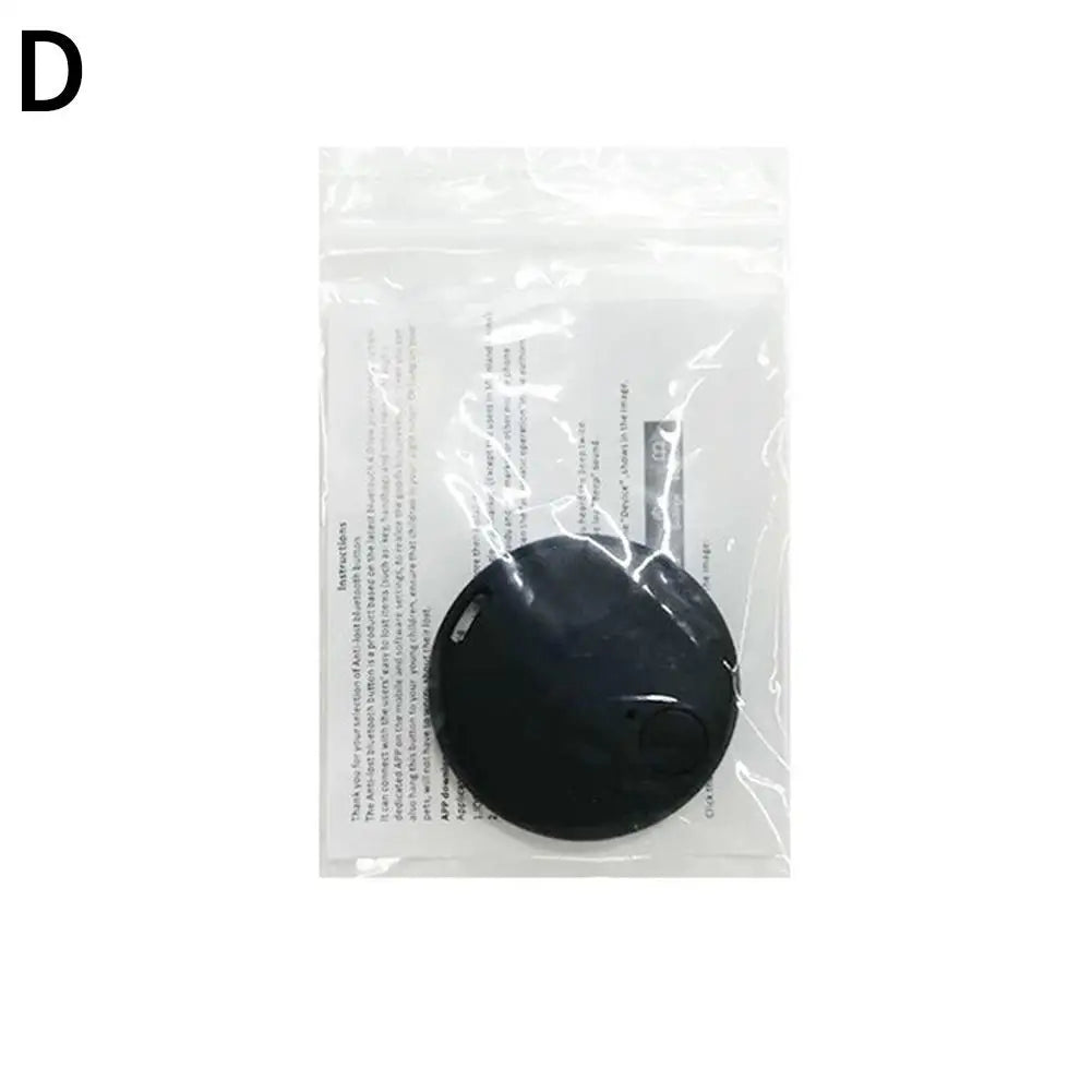 Round Mini Bluetooth 5.0 GPS Tracker - Multi-Use for Kids, Cats, Dogs & Wallets