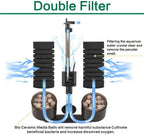 3-in-1 Submersible Aquarium Filter Pump (220V, Sponge + Bio + Chemical)
