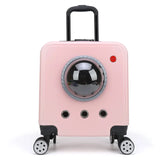 2026 New Pet Outdoor Portable Suitcase Cat Dog Bag, Luggage Compartment, Large Capacity Portable Aviation Suitcase Cat Bag
