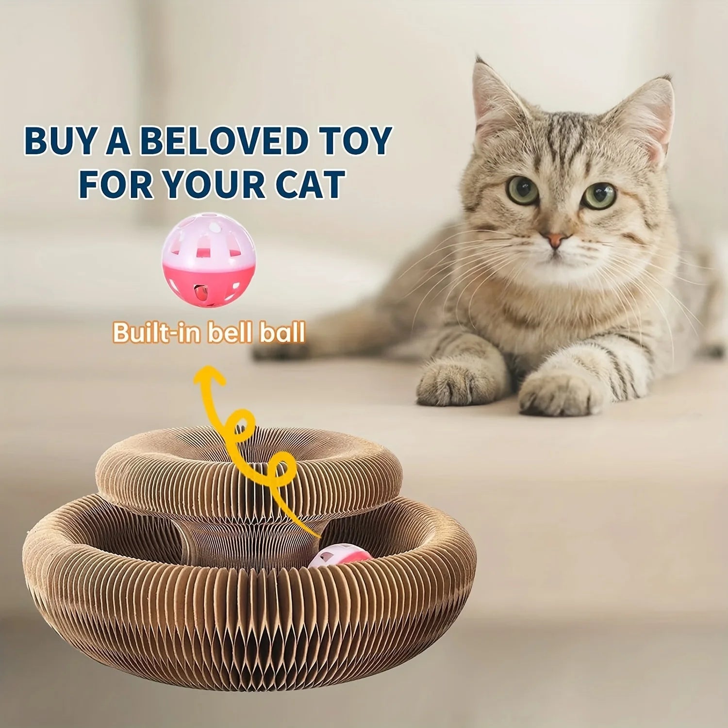 Foldable Cardboard Cat Scratching Post