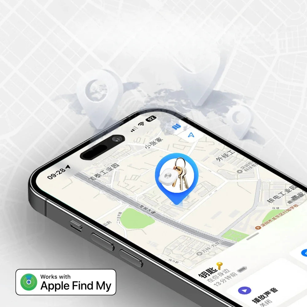 Smart Card Tracker for Find My App - Pet Anti-Loss Device