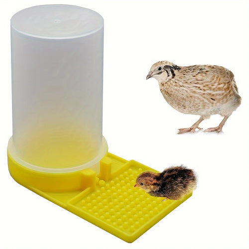 Automatic Chicken Waterer Cup — Drowning-Prevention Hydration Dispenser
