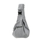 Pet Shoulder Carrier Bag with Safety Harness (Large Capacity, Adjustable)