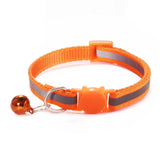 Reflective Cat Collar with Bell — Adjustable Kitten Safety Necklace