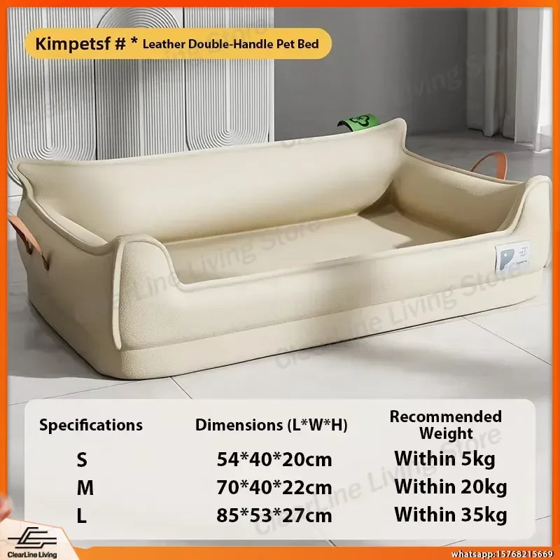 Waterproof Memory Foam Orthopedic Dog Bed