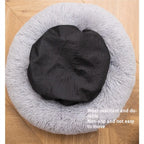 Round Plush Dog Bed