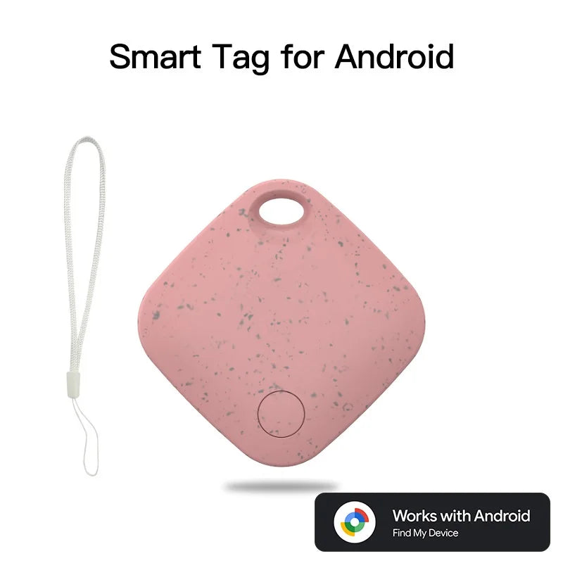 Android Anti-Lost Locator with Protective Cover & Lanyard for Cars, Elderly & Pets
