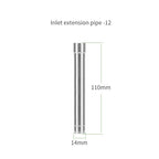 Stainless Steel Aquarium Lily Pipe & Oil Film Skimmer Set (WYIN Style)