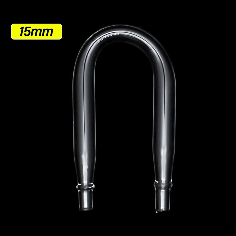 Aquarium U-Shaped Glass CO2 Tube Connector (Check Valve, CO2 Diffuser)