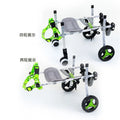 Metal 4-Wheel Dog Wheelchair for Disabled & Elderly Pets — Hind Leg Support Aid for Dogs & Cats