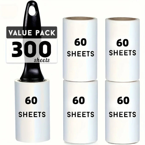 Extra-Sticky Pet Hair Lint Roller — For Clothes & Furniture