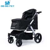 Foldable Large Size Luxury Pet Cart Large Dog Cart Multiple Cats for Outdoor Strolling Dog Walking Cart Portable 2024 Newest
